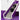 CCCages Purple ramp with white edgers and 10 lb weight