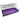 Large purple C&C guinea pig cage and cover with black grids and connectors being opened