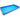 Light blue bin cover for a standard storage bin