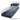 Covered Jumbo/Wide navy blue C&C guinea pig cage