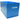 Light blue storage bin for use with a stand and C&C guinea pig cage