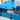 Guinea pig in a colorful Kitchen suite in a light blue C&C guinea pig cage
