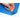 Blue protective backing on a half window