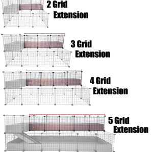 CCCages Boardwalk sizes