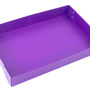 small purple coroplast base for c&c guinea pig cages