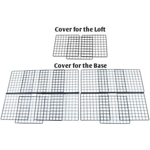 How to lay your grids out for a Jumbo/narrow covered C&C guinea pig cage