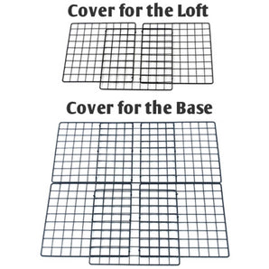 How to lay your grids out for a small/narrow covered C&C guinea pig cage