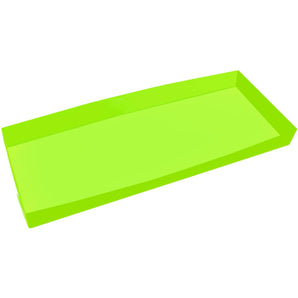 2x5 grid XL Coroplast base in lime