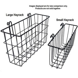 Size difference between a large and small hayrack for a C&C guinea pig cage