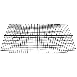 Black grids and rods comprising a large cover for a C&C guinea pig cage