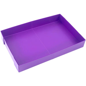 small purple coroplast base for c&c guinea pig cages